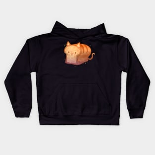 Cat Bread Loaf Kids Hoodie